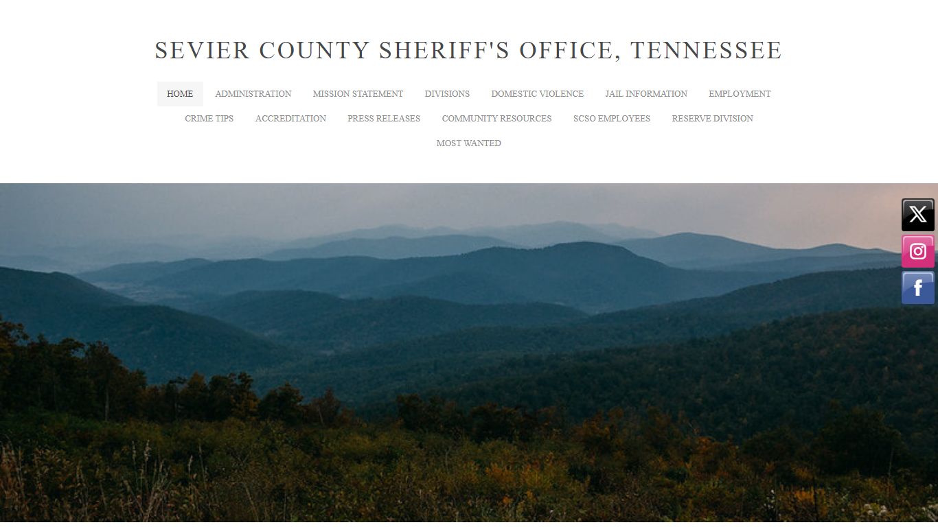 Sevier County Sheriff's Office, Tennessee